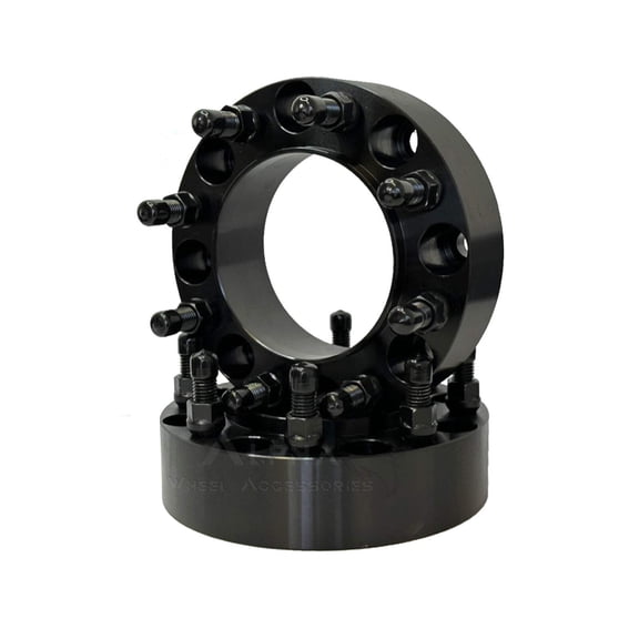 2Pc 8x170 Hub Centric Wheel Spacers Adapters 14x1.5 For 2003-Newer Ford F-250 F-350 Excursion Super Duty 2"