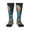 3 Black, variant on Starry Sky Planet Lollipop Print Thigh High Socks Extra Long Stretchy Sock Women Over Knee High Opaque Stocking Daily Wear