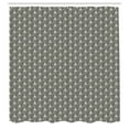 thumbnail image 3 of Ambesonne Grey Geometric Shower Curtain, Triangular Stripes, 69"Wx70"L, Grey Cream, 3 of 5