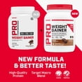 thumbnail image 3 of GNC Pro Performance Chocolate Weight Gainer, 5 Servings, 32.7 oz (Pack of 1), 3 of 5