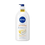 NIVEA Skin Firming Sheer Hydration Body Lotion with Q10 and Vitamin C, Value Size 33.8 fl oz