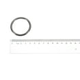 thumbnail image 4 of Unique Bargains Metal O Rings, 8 Pack 38mm(1.5') ID 3.8mm Thick Non-Welded O-Rings, Black, 4 of 4