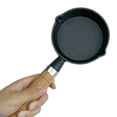 thumbnail image 3 of MasteelfCA 1pc Practical Frying Pan Iron Pancake Pan Mini Pan Home Cooking Utensil, 3 of 8