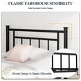 thumbnail image 6 of Walsunny Twin Size Metal Platform Bed Frame with Headboard and Footboard, No Box Spring Needed, Easy Assembly Anti-Slip Support, 6 of 7
