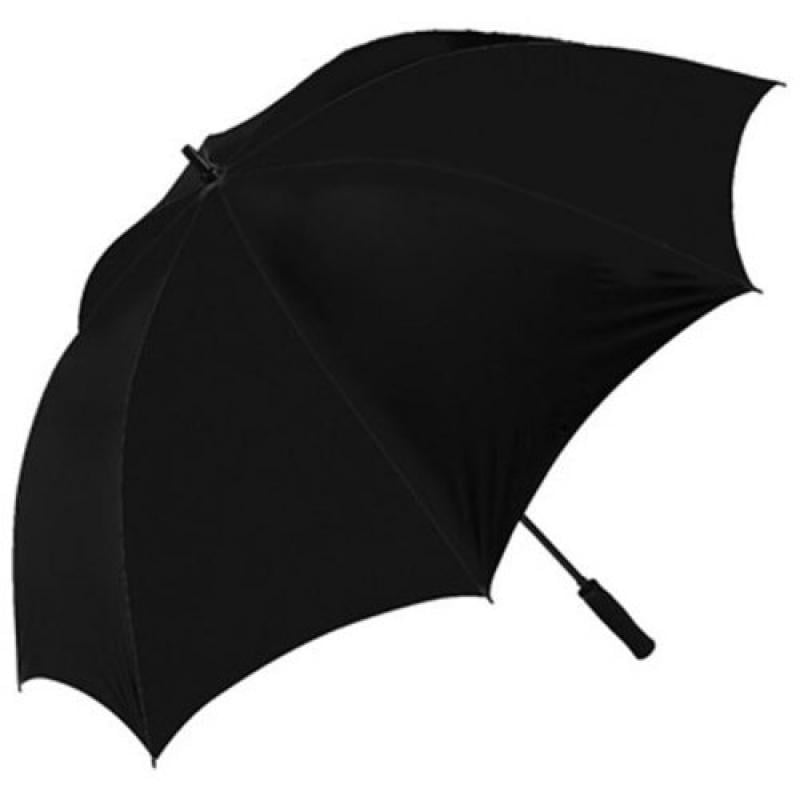 J&M Windproof 62-Inch Golf Umbrella, Black - Walmart.com