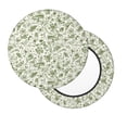 thumbnail image 2 of Daiia Green Rabbit Stool Covers Round,Round Bar Stool Covers Waterproof Bar Chair Covers Washable Stool Cushion Slipcover for 12-14 Inch Chair-12 inch, 2 of 7