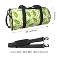 thumbnail image 2 of Easygdp Green Peas Bolsa de Viaje, Bolsa de Mano, Bolsa de Gimnasio, Bolsa de Equipaje para Viaje, 2 of 6