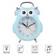 thumbnail image 2 of Alarma silenciosa que no hace tictac con luz nocturna y función de repetición, funciona con pilas y fácil de configurar, lindo reloj decorativo de búho para dormitorio de niños y niñas, 2 of 4
