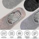 thumbnail image 3 of Yoga Socks, Anti-slip Pilates Socks With Straps, Cotton Five-toe Grip Socks For Pilates, Ballet, Ballet, Barefoot Workout, Dance - Sweat-wicking, 3 of 5