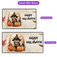 thumbnail image 5 of Happy Halloween British Shorthair Witches Hat Pumpkin Carving Desk Mat Full Keyboard Mouse Pad Cat Lover Kitten Owner Gifts Large Mousepad - 02019, 5 of 5