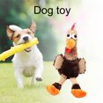 thumbnail image 1 of Shulemin - Juguete para masticar con forma de pollo para cachorros de perro, muñeco de peluche con sonido chirriante y suave, para mascotas, 1 of 8
