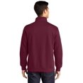 thumbnail image 3 of Sport-Tek ®  1/4-Zip Sweatshirt. St253 M Maroon, 3 of 3