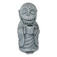 thumbnail image 2 of Feng Shui Zen Buddha Japanese Jizo Monk Drinking Out Of Tea Cup Figurine 5"H, 2 of 7