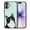 Black White Tuxedo Cat On Aero Blue Background, variant on WIRESTER Shockproof Soft Rubber Cover Case for Apple iPhone 17 6.3" 2025, Tricolor Cavalier King Charles Spaniel Dog On Light Blue Background