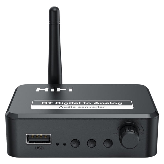 Transmisor de audio Bluetooth 5.1 sweethay Receptor Fibra óptica coaxial 3.5 mm