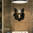 thumbnail image 6 of yotijay 3D Resin Wolf 3D Head Wall Decorations Bust Wall Statue For Farmhouse Room Walls Bronze, 6 of 9