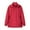 Red, variant on Christmas and New Yers Deals NARABB Womens Casual Coat Solid Color Windbreaker Coat 2023 Hooded Waist Slim Windbreaker