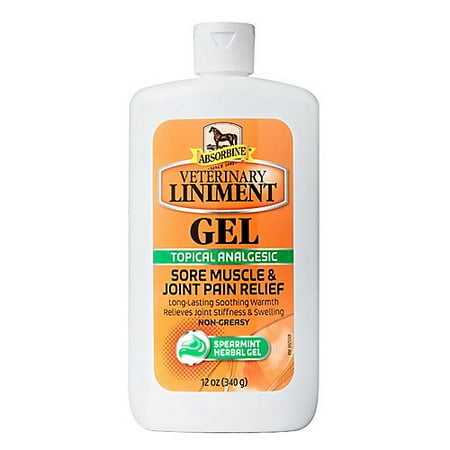 Veterinary Horse Liniment - W F YOUNG INC 430507 3OZ Absorbine, 3 OZ Tube, Veterinary Liniment Gel