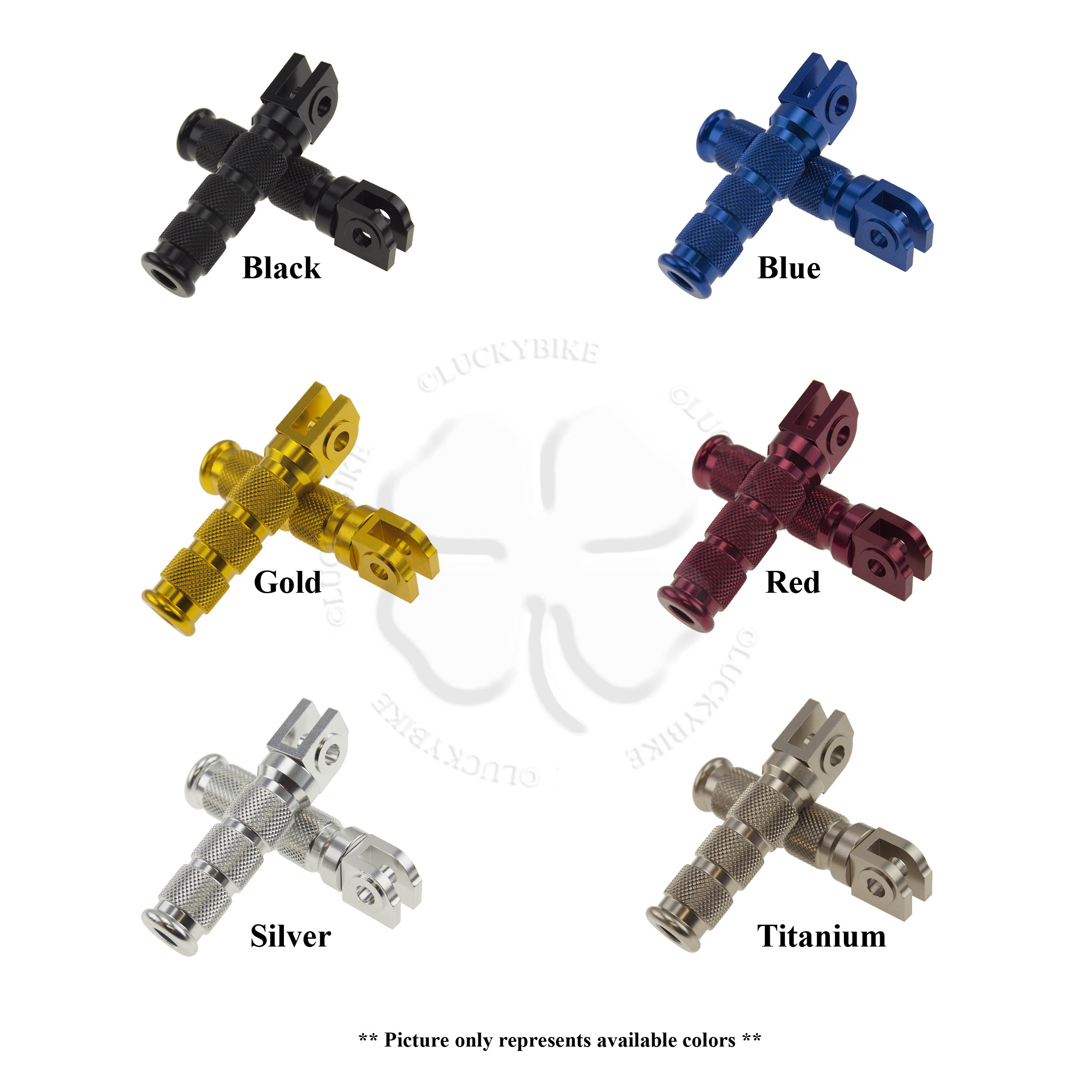 Front Footrest Foot Pegs For Honda CBR600F CB600F Hornet NC700 – IG Aluminum Silver