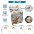 thumbnail image 6 of Easter Bunny Table Runner 90 Inches Long Farmhouse Dress Scarves, Spring Rabbits Carrots Gray Buffalo Plaid Dining Tablerunner for Coffee Table/Kitchen Island/Party Décor, 13" x 90", 6 of 8