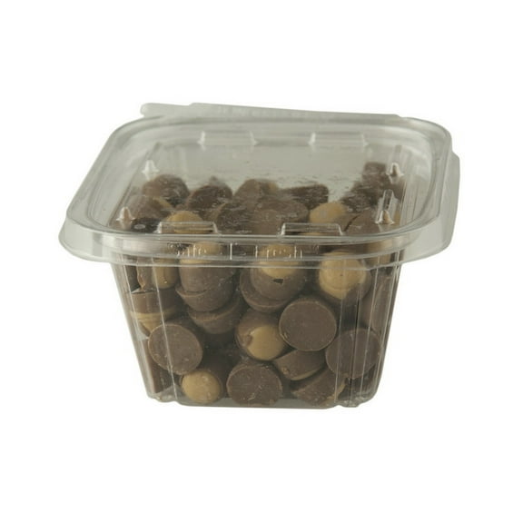 (Price/Case)Prepack Mini Milk Chocolate Peanut Butter Buckeyes 12/11oz, 053275