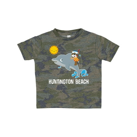 

Inktastic Huntington Beach California Gift Toddler Boy or Toddler Girl T-Shirt