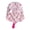 Pink, variant on Giaone Fashion Flower Pattern Pet Hat With Adjustable Strap Ear Holes For Beach Park And Birthday Party Camping PhotoShoots