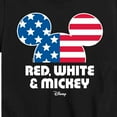thumbnail image 3 of Disney - Americana - Red White And Mickey - Toddler And Youth Short Sleeve Graphic T-Shirt, 3 of 5