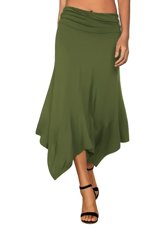 AMERI MEDI ASYMMETRY STITCH SKIRT - failurebeforesuccess.com