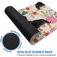 thumbnail image 6 of Long Mouse Pads for Desk,Dachshund and Flower Desk Mats on Top Of Desks, Desk Mouse Pad Extra Large with 3mm Non-Slip Base and Stitched Edge for Gaming,Office,Work,Home 31.5"x11.8", 6 of 6