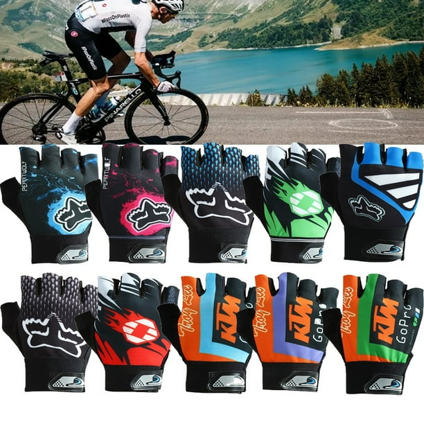 Guantes tácticos de dedo Completo Gao Jinjia para Motocicleta y Bicicleta de montaña color como en las imágenes tamaño S M L XL