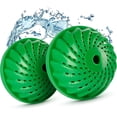 thumbnail image 1 of 2 bolas de lavado (verdes) para lavadora con perlas de cerámica. Lavar sin detergente. Duración aproximada: 10 minutos. Bola de lavado sin perfume., 1 of 4