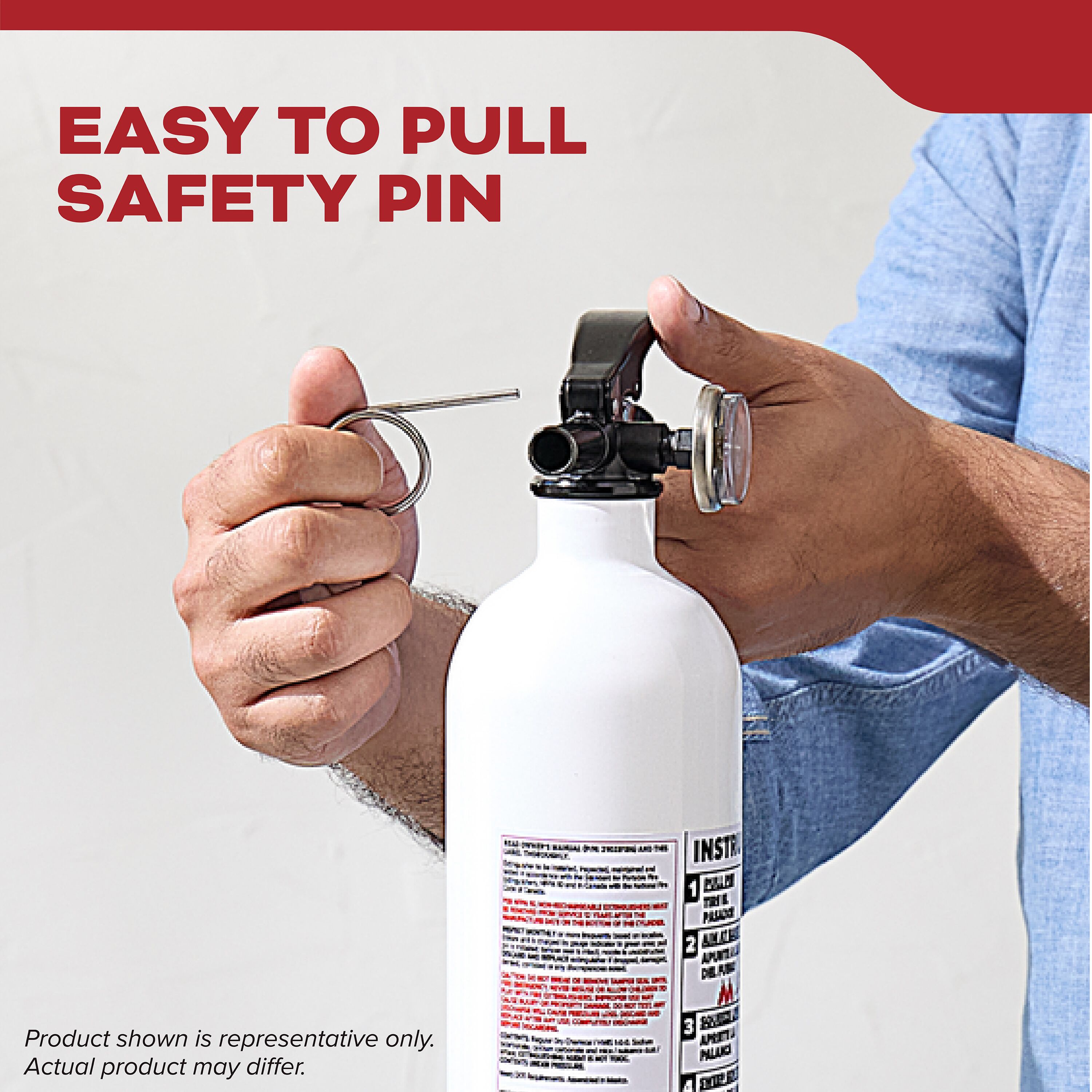 Kidde Fire Extinguisher for Vehicles, 5BC Single Use photo 8