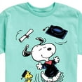 thumbnail image 2 of Peanuts - Snoopy & Woodstock Graduate - Celebration - Toddler & Youth Short Sleeve Graphic T-Shirt, 2 of 6