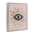 thumbnail image 2 of Stupell Industries Eclectic Evil Eye Glam Boho Pattern Gray Framed Giclee Art, 11 x 14, by Grace Popp, 2 of 7
