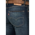 thumbnail image 4 of Levi's Men's 527&Trade; Dark Wash Slim Stretch Bootcut Jeans - 05527-0713 32W x 34L  US, 4 of 4