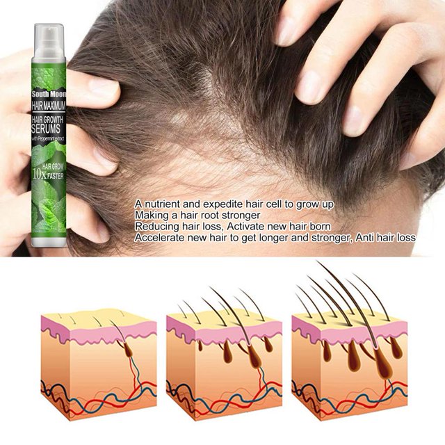 Herramienta para el cabello denso con esencia natural espesante para la prevención de la caída del cabello (simple) Ehuebsd cuidado belleza
