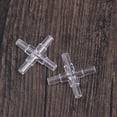 thumbnail image 7 of Raindrops Air Hose Connectors Plastic for Fish Tank Connecting Aquarium Tubing 40Pcs 2.4x2.4x1.6in, 7 of 7