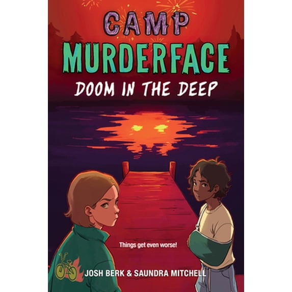 Pre-Owned Camp Murderface #2: Doom in the Deep (Paperback) 0062871676 9780062871671