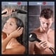 thumbnail image 5 of Regaderas para Baño Alta Presion, 10 Modos 5.1" Cabezal de Ducha de Mano con Manguera de 1,5m Shower Head (Boquilla Antiobstrucción/Ajustable con Soporte) para Baño Hotel, 5 of 8