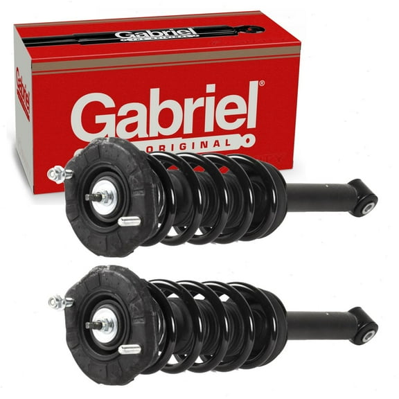 2 pc Gabriel G57159 ReadyMount Suspension Strut & Coil Springs for Assembly Shock Shocks Struts Fits select: 2000-2003 NISSAN MAXIMA, 2000-2001 INFINITI I30