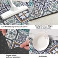 thumbnail image 6 of Boho Kitchen Mats for Floor Set of 2,Anti Fatigue Mats for Kitchen Floor, Comfort Standing Bohemian Kitchen Rugs and Mat, Non-Slip Cushioned Anti Fatigue Rug,17"x47"+17"x30", 6 of 7
