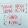 thumbnail image 2 of Sanrio-piezas de uñas de Hello Kitty My Melody, decoración de uñas Kawaii de dibujos animados, estilo de chica dulce, manicura desmontable Diy, 10 Uds., 2 of 4