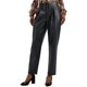 thumbnail image 1 of INC Pantalones casuales de piel sintética para mujer, negro, 8 regular, 1 of 1