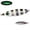 C, variant on MInHoues Un‑Hooked Metal Jig Fishing Lure, Bare Metal Casting Jig Bait Without Hooks, Sinking Saltwater Freshwater Jigging Lure for Offshore Shore Fishing, C M 1pc