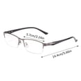 thumbnail image 3 of Gafas de lectura bifocales fotocromáticas de PC, montura metálica, protección UV, para lectura, conducción, visión de lejos y de cerca, 3 of 7