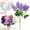 Purple, variant on White Flowers Artificial Lilac Flowers Fake Flowers Lavender Flowers Artificial for Decoration Fake Lavender Artificial Flower Bouquets Faux Flowers Delphinium Artificial Flowers for Centerpieces