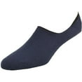 thumbnail image 5 of Sierra Socks Men's 3 Pack Performance Comb Cotton Invisible No Show Socks (Sock Size 10-13, Navy), 5 of 5