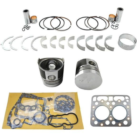 Z750 Engine Overhaul Rebuild Kit (No cylinder liner and valve) For Kubota Z750 Engine L175 L185 L1501 L1500 Tractor Piston Diameter 76mm