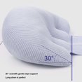 thumbnail image 2 of Almohadas para el cuerpo Almohada de apoyo para la espalda de algodón perlado 7D Embarazo ajustable Imprescindibles, 2 of 8